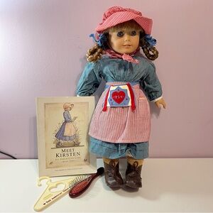 American Girl Doll Meet Kirsten 18" Doll & Full Outfit Retired Pleasant Company
